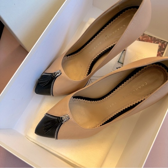 Charlotte Olympia Desiree Unzipped Heels | US36.5 - Picture 11 of 12